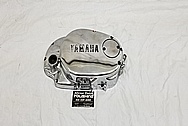 1978 Yamaha XS650 Motorcycle Aluminum Engine Cover AFTER Chrome-Like Metal Polishing and Buffing Services / Restoration Services - Aluminum Polishing - Motorcycle Polishing 