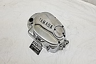 1978 Yamaha XS650 Motorcycle Aluminum Engine Cover AFTER Chrome-Like Metal Polishing and Buffing Services / Restoration Services - Aluminum Polishing - Motorcycle Polishing 