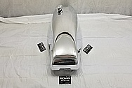 Norton Aluminum Motorcycle Gas Tank AFTER Chrome-Like Metal Polishing and Buffing Services / Restoration Services - Aluminum Polishing