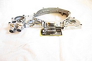 Honda CR500R Motorcross Motorcycle Dirt Bike Aluminum Engine Case AFTER Chrome-Like Metal Polishing and Buffing Services