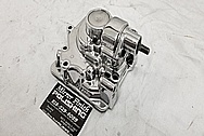 Aluminum Motorcycle Engine Case Parts AFTER Chrome-Like Metal Polishing and Buffing Services / Restoration Services - Aluminum Polishing