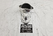 Aluminum Motorcycle Engine Cover Pieces AFTER Chrome-Like Metal Polishing - Stainless Steel Polishing