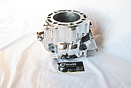 Honda CR500R Motorcross Motorcycle Dirt Bike Aluminum Engine Cylinder AFTER Chrome-Like Metal Polishing and Buffing Services