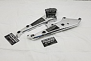 Aluminum Motorcycle Brackets AFTER Chrome-Like Metal Polishing and Buffing Services - Aluminum Polishing Services