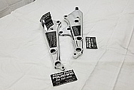 Aluminum Motorcycle Brackets AFTER Chrome-Like Metal Polishing and Buffing Services - Aluminum Polishing Services