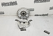 Motorcycle Aluminum Hub Pieces AFTER Chrome-Like Metal Polishing - Aluminum Polishing Services