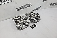 Harley Davidson Motorcycle Aluminum Cylinder Heads AFTER Chrome-Like Polishing and Buffing - Aluminum Polishing