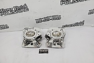 Harley Davidson Motorcycle Aluminum Cylinder Heads AFTER Chrome-Like Polishing and Buffing - Aluminum Polishing