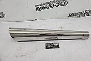 Stainless Steel Motorcycle Exhaust System AFTER Chrome-Like Polishing and Buffing - Stainless Steel Polishing