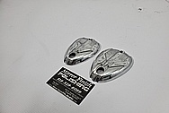 Lambretta Scooter Aluminum Cover Pieces AFTER Chrome-Like Metal Polishing - Aluminum Polishing