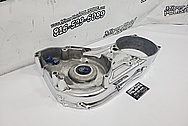 Harley Davidson Aluminum Inner Primary Cover Piece AFTER Chrome-Like Metal Polishing - Aluminum Polishing