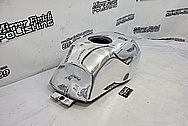 Lambretta Scooter Aluminum Cover Pieces AFTER Chrome-Like Metal Polishing - Aluminum Polishing