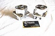 Aluminum Motorcycle Engine Blocks AFTER Chrome-Like Metal Polishing and Buffing Services