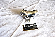 Aluminum Motorcycle Intake Piece AFTER Chrome-Like Metal Polishing and Buffing Services