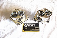 Aluminum Motorcycle Engine Blocks AFTER Chrome-Like Metal Polishing and Buffing Services