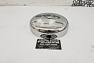 1948 Harley Davidson Stainless Steel Air Cleaner AFTER Chrome-Like Polishing and Buffing - Stainless Steel Polishing