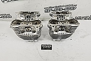 Harley Davidson Motorcycle Cylinders and Heads AFTER Chrome-Like Metal Polishing and Buffing Services / Restoration Services - Aluminum Polishing - Motorcycle Polishing 