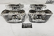 Harley Davidson Motorcycle Cylinders and Heads AFTER Chrome-Like Metal Polishing and Buffing Services / Restoration Services - Aluminum Polishing - Motorcycle Polishing 