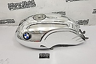 BMW Nine-T Motorcycle Aluminum Tank and Cover Piece AFTER Chrome-Like Metal Polishing and Buffing Services / Restoration Services - Aluminum Polishing - Motorcycle Polishing