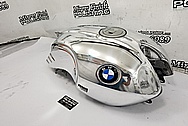 BMW Nine-T Motorcycle Aluminum Tank and Cover Piece AFTER Chrome-Like Metal Polishing and Buffing Services / Restoration Services - Aluminum Polishing - Motorcycle Polishing