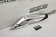 BMW Nine-T Motorcycle Aluminum Cover Piece AFTER Chrome-Like Metal Polishing and Buffing Services / Restoration Services - Aluminum Polishing - Motorcycle Polishing