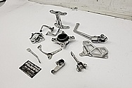 Aluminum ATV Parts AFTER Chrome-Like Metal Polishing and Buffing Services / Restoration Services - Aluminum Polishing - ATV Polishing