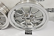 Aluminum Motorcycle Wheels AFTER Chrome-Like Metal Polishing and Buffing Services / Restoration Services - Aluminum Polishing - Motorcycle Polishing - Wheel Polishing 