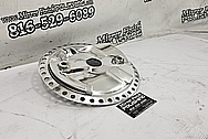 Motorcycle Aluminum Brake Cover AFTER Chrome-Like Metal Polishing and Buffing Services / Restoration Services - Aluminum Polishing - Motorcycle Polishing