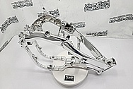 2019 Honda CRF450R Aluminum Motorcycle Frame AFTER Chrome-Like Metal Polishing and Buffing Services / Restoration Services - Aluminum Polishing - Motorcycle Polishing