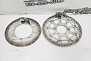 Steel Motorcycle Brake Rotor Project AFTER Chrome-Like Metal Polishing - Aluminum Polishing - Steel Brake Rotor