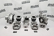 Harley Davidson Engine Parts AFTER Chrome-Like Metal PREP FOR PAINT SERVICE - Aluminum Polishing - Motorcycle Parts Polishing