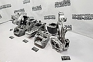 Harley Davidson Engine Parts AFTER Chrome-Like Metal PREP FOR PAINT SERVICE - Aluminum Polishing - Motorcycle Parts Polishing