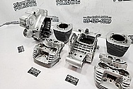 Harley Davidson Engine Parts AFTER Chrome-Like Metal PREP FOR PAINT SERVICE - Aluminum Polishing - Motorcycle Parts Polishing