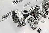 Harley Davidson Engine Parts AFTER Chrome-Like Metal PREP FOR PAINT SERVICE - Aluminum Polishing - Motorcycle Parts Polishing