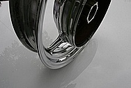 Yamaha Motorcycle Aluminum Wheel AFTER Chrome-Like Metal Polishing and Buffing Services