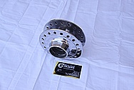 Aluminum Motorcycle Hub AFTER Chrome-Like Metal Polishing and Buffing Services