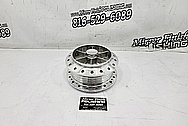 Aluminum Motorcycle Hub AFTER Chrome-Like Metal Polishing and Buffing Services / Restoration Services - Aluminum Polishing
