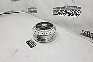 Aluminum Motorcycle Hub AFTER Chrome-Like Metal Polishing and Buffing Services / Restoration Services - Aluminum Polishing