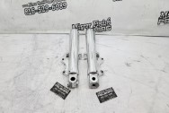 Aluminum Motorcycle Lower Fork Tubes AFTER Chrome-Like Metal Polishing and Buffing Services / Restoration Services - Aluminum Polishing - Motorcycle Polishing 