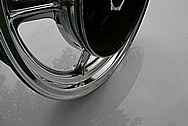 Yamaha Motorcycle Aluminum Wheel AFTER Chrome-Like Metal Polishing and Buffing Services