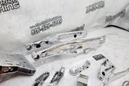 Husqvarna Aluminum Dirt Bike Parts AFTER Chrome-Like Metal Polishing and Buffing Services / Restoration Services - Aluminum Polishing - Motorcycle Polishing