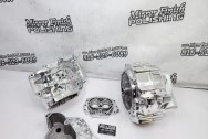 Harley Davidson Aluminum Motorcycle Engine Case, Transmission Case and Primary Cover AFTER Chrome-Like Metal Polishing and Buffing Services / Restoration Services - Aluminum Polishing - Motorcycle Polishing