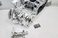 Harley Davidson Motorcycle Engine Cases AFTER Chrome-Like Metal Polishing and Buffing Services / Restoration Services - Aluminum Polishing - Motorcycle Polishing