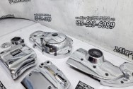 Harley Davidson Motorcycle Parts AFTER Chrome-Like Metal Polishing and Buffing Services / Restoration Services - Aluminum Polishing - Motorcycle Polishing