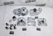 Harley Davidson Motorcycle Parts AFTER Chrome-Like Metal Polishing and Buffing Services / Restoration Services - Aluminum Polishing - Motorcycle Polishing