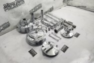 1965 Ducati 250 Scrambler Motorcycle Parts AFTER Chrome-Like Metal Polishing and Buffing Services / Restoration Services - Aluminum Polishing - Motorcycle Polishing