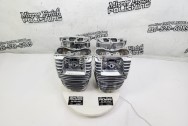 Harley Davidson Heads and Cylinders / Jugs AFTER Chrome-Like Metal Polishing and Buffing Services / Restoration Services - Aluminum Polishing - Motorcycle Polishing