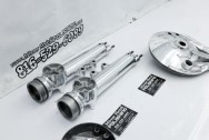 Aluminum Motorcycle Cover and Block AFTER Chrome-Like Metal Polishing - Aluminum Polishing | Finishing Services | Polishing Services 