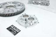 Motorcycle Sprocket and Fuel Injection Piece AFTER Chrome-Like Metal Polishing | Aluminum Polishing | Motorcycle Polishing Service
