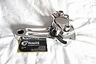 Aluminum Motorcycle Brake Caliper AFTER Chrome-Like Metal Polishing and Buffing Services